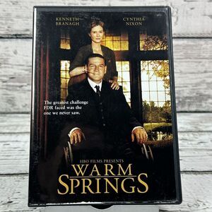 Warm Springs (DVD, 2005) Kenneth Branagh, Cynthia Nixon, David Paymer, Tim Blake
